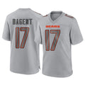 C.Bears #17 Tyson Bagent Player Gray Atmosphere Fashion Game Hdoa Stitched Jerseys