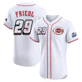 C.Reds #29 TJ Friedl Player White Speedway Classic Limited Elite Home Hdoa Stitched Jerseys