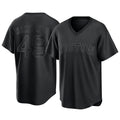 B.Red Sox #49 Tim Wakefield Player Black T-shirt Home Game Hdoa Stitched Jerseys