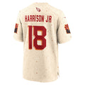 A.Cardinals #18 Marvin Harrison Jr. Player Cream Rivalries Collection Game Hdoa Stitched Jerseys