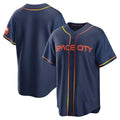H.Astros ## Astros Blank Player Navy City Connect Home Game Hdoa Stitched Jerseys