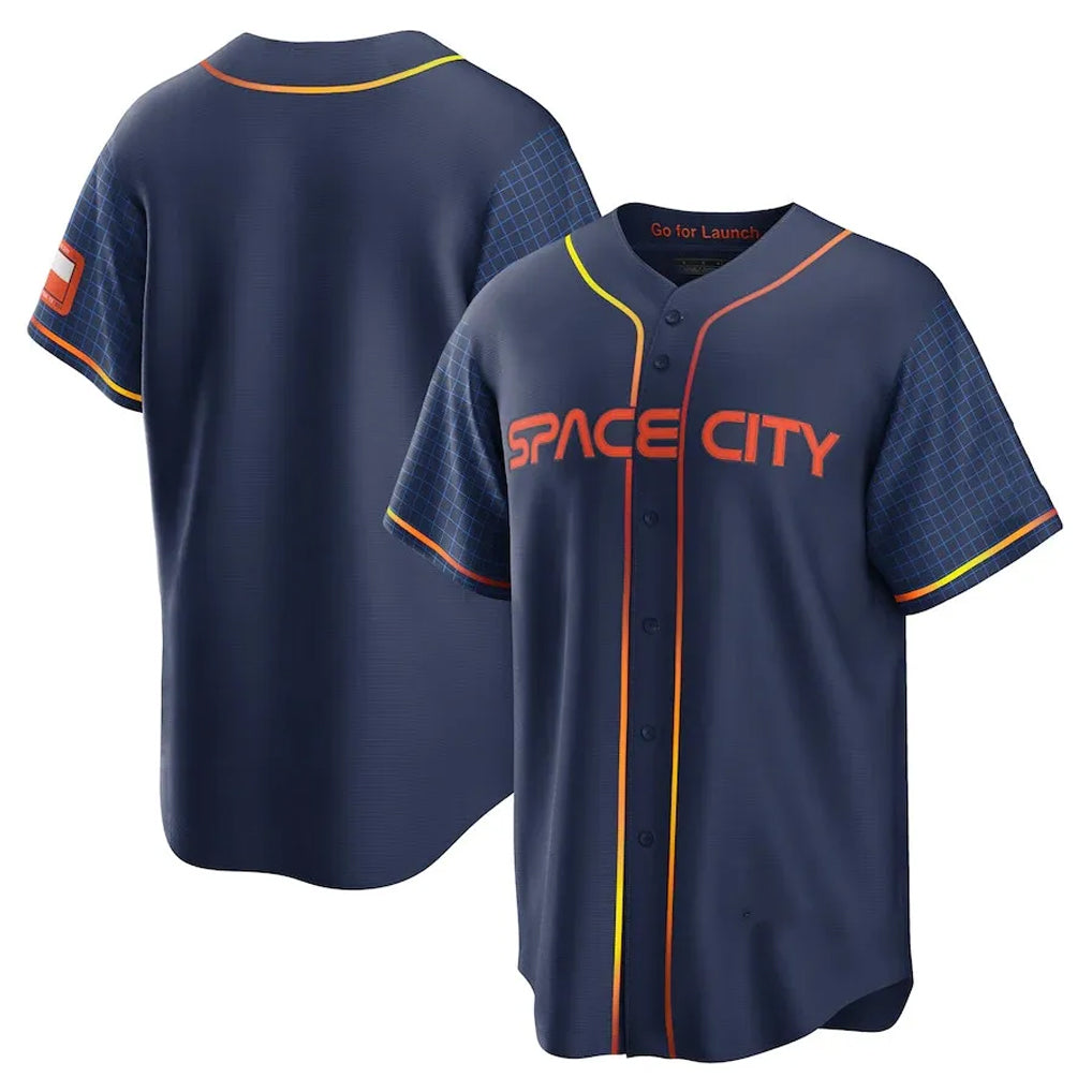 H.Astros ## Astros Blank Player Navy City Connect Home Game Hdoa Stitched Jerseys