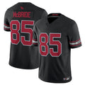A.Cardinals #85 Trey McBride Player Black Vapor F.U.S.E. Limited Home Game Hdoa Stitched Jerseys