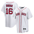 B.Red Sox #16 Jarren Duran Player White Home Game Hdoa Stitched Jerseys