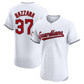 C.Guardians #37 Travis Bazzana Player White Limited Elite Home Hdoa Stitched Jerseys