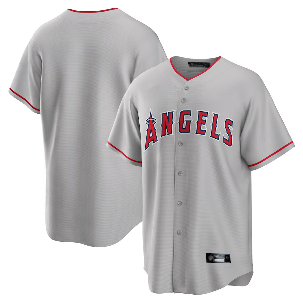 LA.Angels ## Angels Blank Player Gray Home Game Hdoa Stitched Jerseys