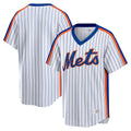 NY.Mets ## Mets Blank Player White Cooperstown Collection T-shirt Home Hdoa Stitched Jerseys