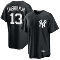 NY.Yankees #13 Jazz Chisholm Jr Player Black Game Hdoa Stitched Jerseys