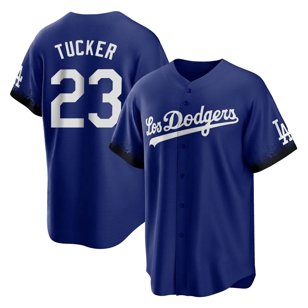 LA.Dodgers #23 Kyle Tucker Player Royal City Connect Home Game Hdoa Stitched Jerseys