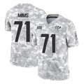 C.Bengals #71 Amarius Mims Player Arctic Camo Salute to Service Limited Hdoa Stitched Jerseys