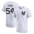 NY.Yankees #54 Max Fried Player White Limited Elite Home Hdoa Stitched Jerseys