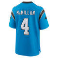 C.Panthers #4 Tetairoa McMillan Player Blue Home Game Hdoa Stitched Jerseys