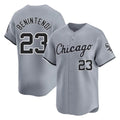 C.White Sox #23 Andrew Benintendi Player Gray Road Limited Home Hdoa Stitched Jerseys