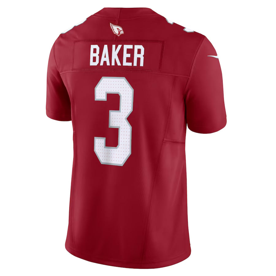A.Cardinals #3 Budda Baker Player Cardinal Vapor F.U.S.E. Limited Hdoa Stitched Jerseys