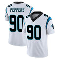 C.Panthers #90 Julius Peppers Player White Vapor Untouchable Limited Game Hdoa Stitched Jerseys