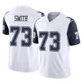 D.Cowboys #73 Tyler Smith Player White-Navy Limited Vapor F.U.S.E. Home Game Hdoa Stitched Jerseys