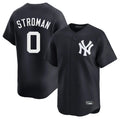 NY.Yankees #0 Marcus Stroman Player Navy Alternate Limited Home Hdoa Stitched Jerseys