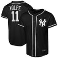 NY.Yankees #11 Anthony Volpe Player Black Out Game Hdoa Stitched Jerseys