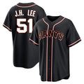 SF.Giants #51 Jung Hoo Lee Player Black Fashion Out Home Limited Hdoa Stitched Jerseys