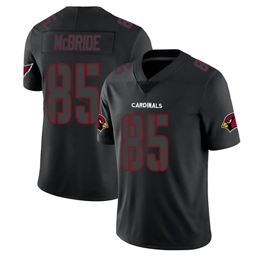 A.Cardinals #85 Trey McBride Player Black Impact Limited Home Game Hdoa Stitched Jerseys