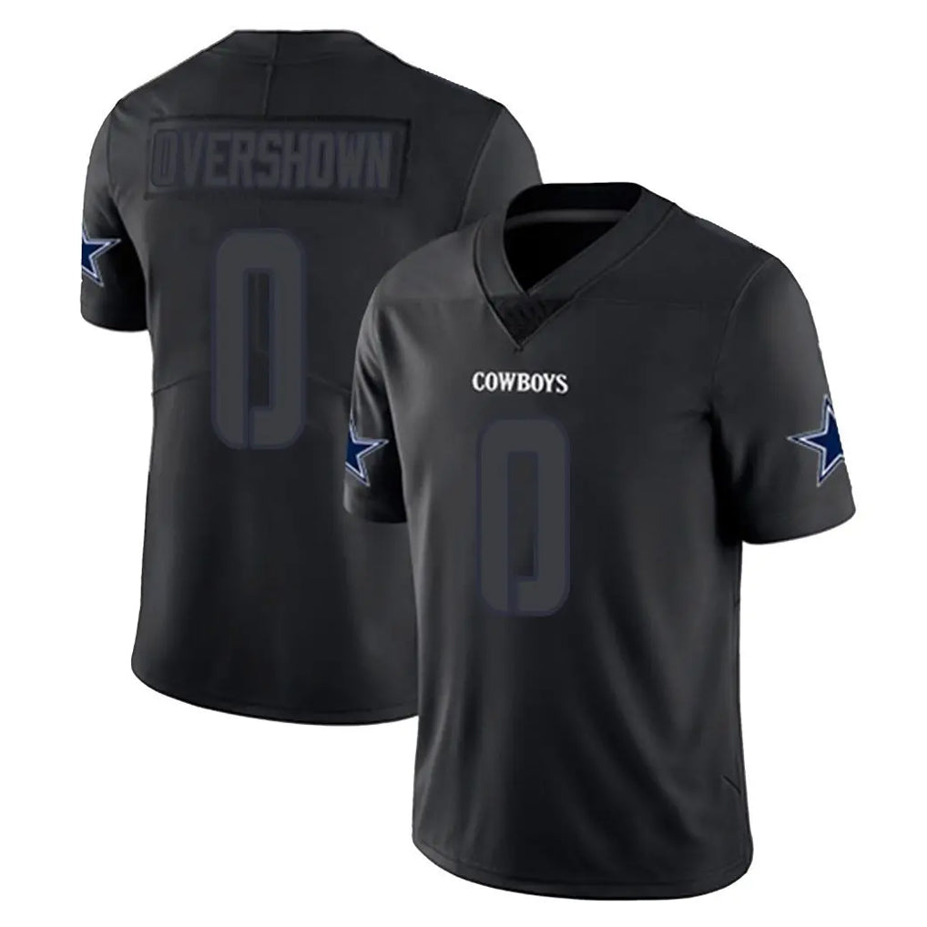 D.Cowboys #0 DeMarvion Overshown Player Black Impact Limited Home Game Hdoa Stitched Jerseys