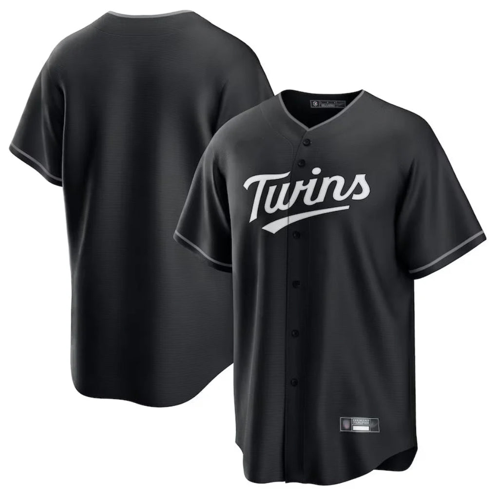 M.Twins ## Twins Blank Player Black Home Game Hdoa Stitched Jerseys