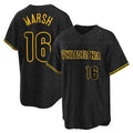 P.Phillies #16 Brandon Marsh Player Black Snake Skin City Home Game Hdoa Stitched Jerseys