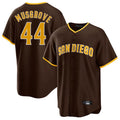 S.Diego Padres #44 Joe Musgrove Player Brown Home Game Hdoa Stitched Jerseys