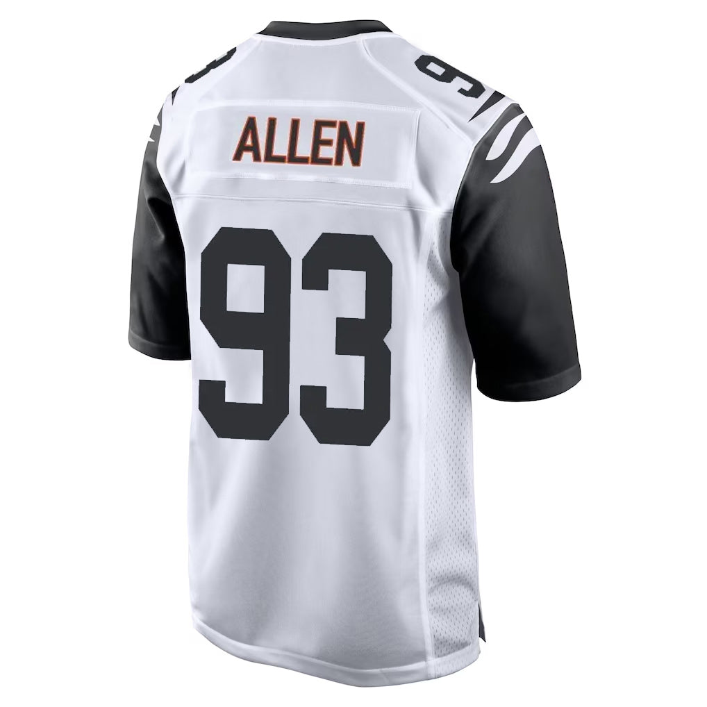 C.Bengals #93 Jonathan Allen Player White Alternate Home Game Hdoa Stitched Jerseys