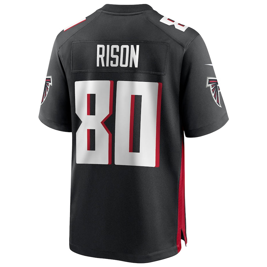 A.Falcons #80 Andre Rison Player Black Home Game Hdoa Stitched Jerseys