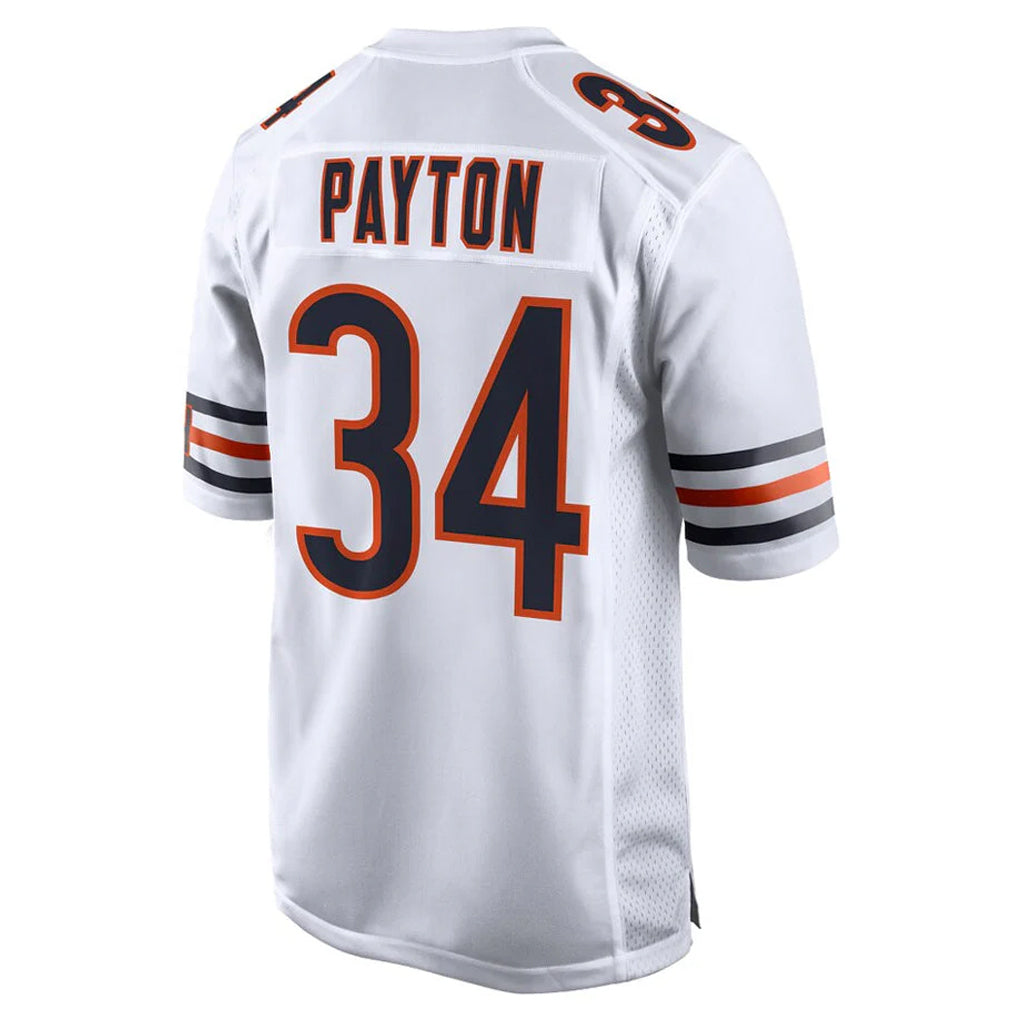C.Bears #34 Walter Payton Player White Home Game Hdoa Stitched Jerseys