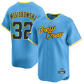 M.Brewers #32 Jacob Misiorowski Player Light Blue City Connect Home Limited Hdoa Stitched Jerseys