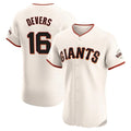 SF.Giants #16 Rafael Devers Player Cream Home Limited Elite Hdoa Stitched Jerseys