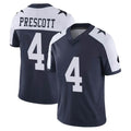 D.Cowboys #4 Dak Prescott Player Navy-White Limited Alternate Vapor Untouchable Home Game Hdoa Stitched Jerseys