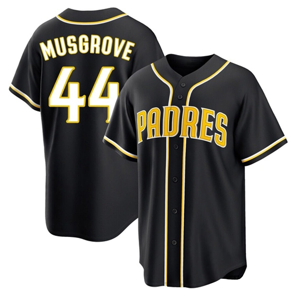 S.Diego Padres #44 Joe Musgrove Player Black 2026 Fashion Home Hdoa Stitched Jerseys