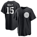 C.Cubs #15 Carson Kelly Player Black Game Hdoa Stitched Jerseys