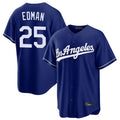 LA.Dodgers #25 Tommy Edman Player Royal Game Hdoa Stitched Jerseys