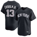 NY.Yankees #13 Jazz Chisholm Jr Player Navy Limited Home Hdoa Stitched Jerseys