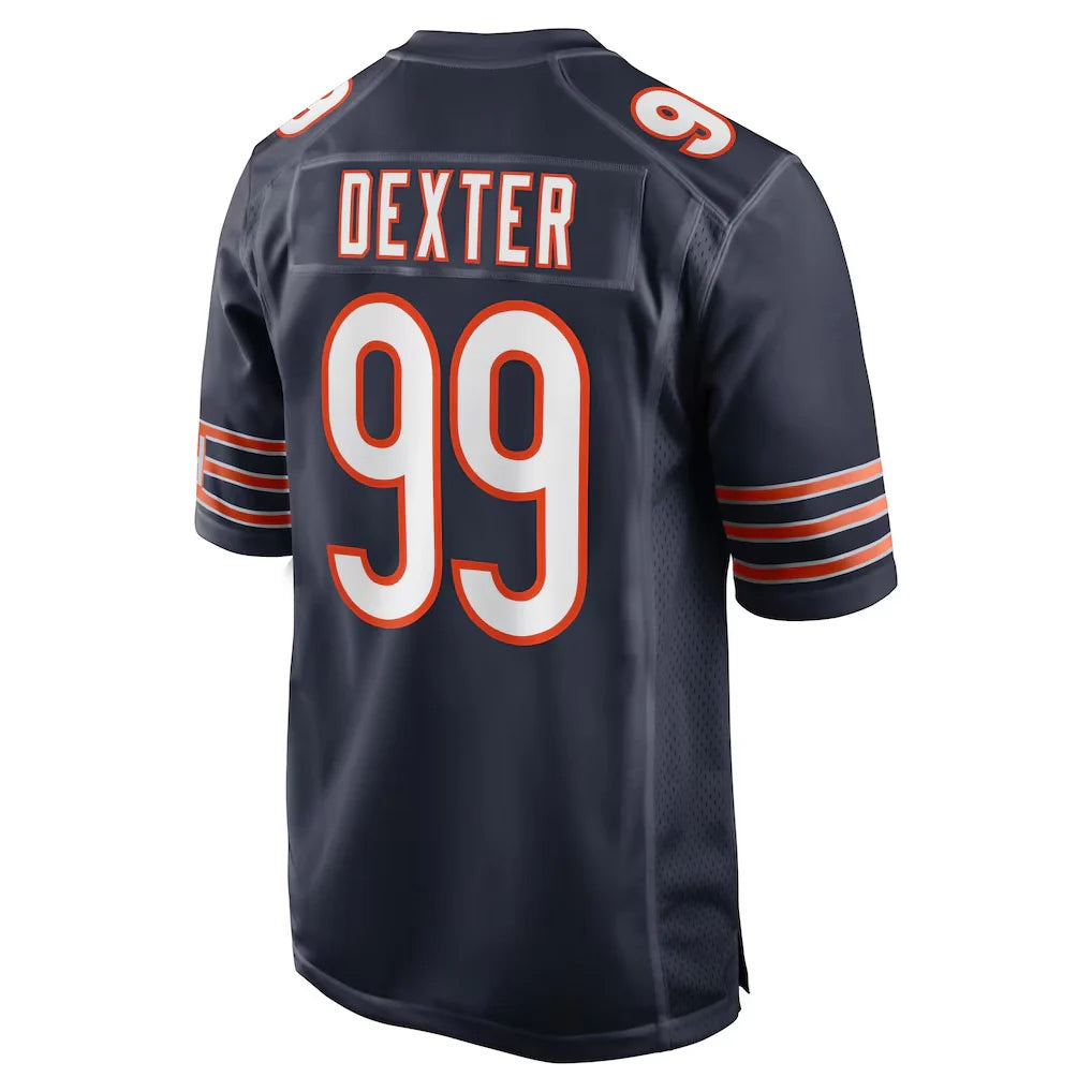 C.Bears #99 Gervon Dexter Sr. Player Navy Home Game Hdoa Stitched Jerseys