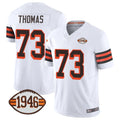 C.Browns #73 Joe Thomas Player White Limited Vapor F.U.S.E. Alternate Game Hdoa Stitched Jerseys