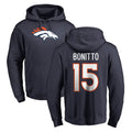 D.Broncos #15 Nik Bonitto Player Navy Pullover Hoodie Limited Hdoa Stitched Jerseys