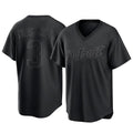 D.Tigers #3 Alan Trammell Player Black T-shirt Home Game Hdoa Stitched Jerseys