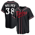 M.Twins #38 Matt Wallner Player Black Fashion Out Home Limited Hdoa Stitched Jerseys