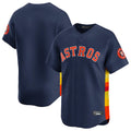 H.Astros ## Astros Blank Player Navy Home Limited Hdoa Stitched Jerseys