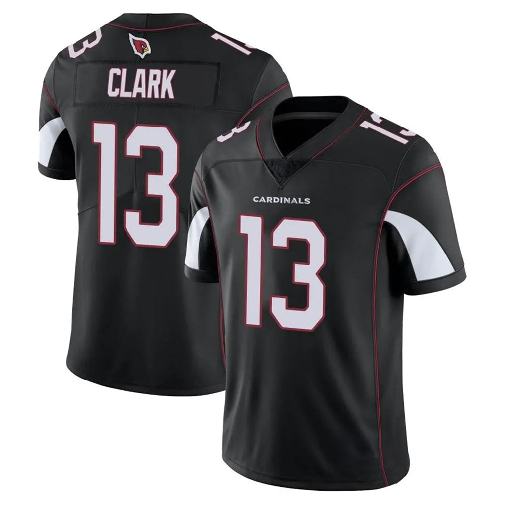 A.Cardinals #13 Kei'Trel Clark Player Black Vapor Limited Home Game Hdoa Stitched Jerseys