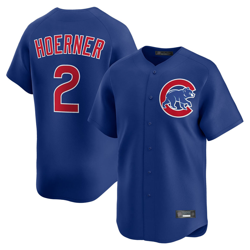 C.Cubs #2 Nico Hoerner Player Royal Limited Home Hdoa Stitched Jerseys
