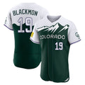 C.Rockies #19 Charlie Blackmon Player Green City Connect Limited Elite Home Hdoa Stitched Jerseys