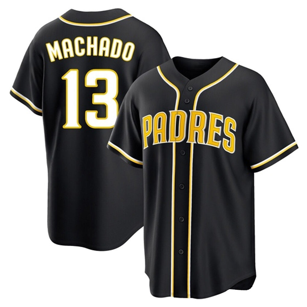 S.Diego Padres #13 Manny Machado Player Black 2026 Fashion Home Hdoa Stitched Jerseys