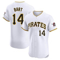 P.Pirates #14 Joey Bart Player White Home Limited Elite Hdoa Stitched Jerseys