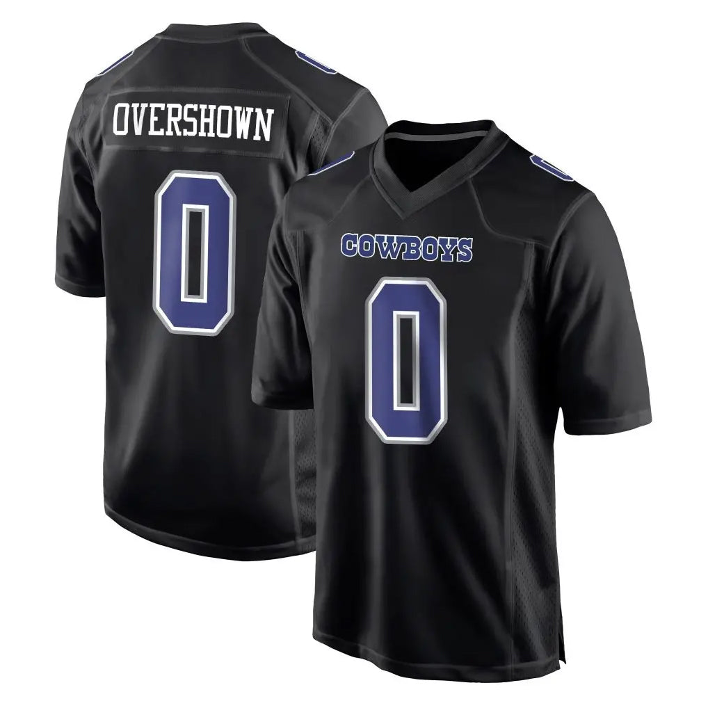 D.Cowboys #0 DeMarvion Overshown Player Carbon Black Fashion Home Game Hdoa Stitched Jerseys